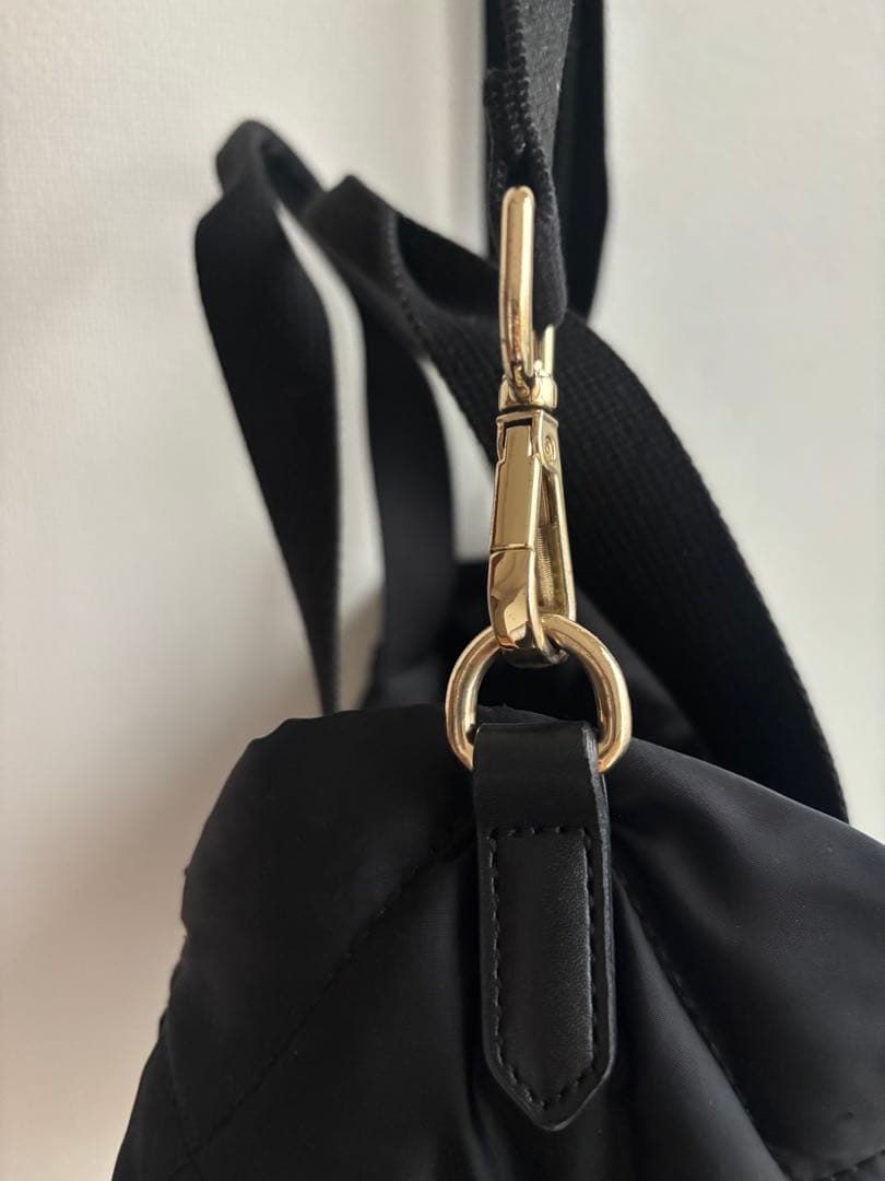 MARY QUANT キルティング2WAYバッグ ブラック デイジー - メルカリ