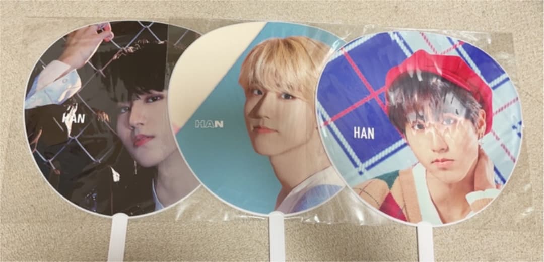 Straykids  スキズ ハン うちわ 2026年最新】straykids ハン うちわの人気アイテム - メルカリ