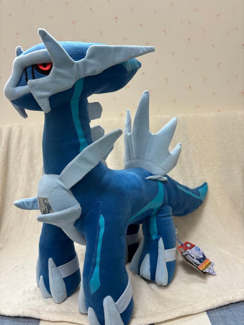 ポケモンぬいぐるみ（大）「ディアルガ」 タグ付き - メルカリ