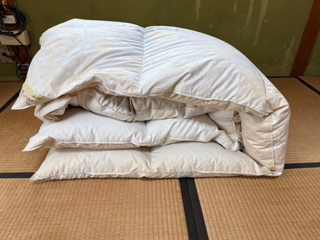 z*i様 【O-1692】エリナ 羽毛布団 シングル ダウン95% 1.5kg