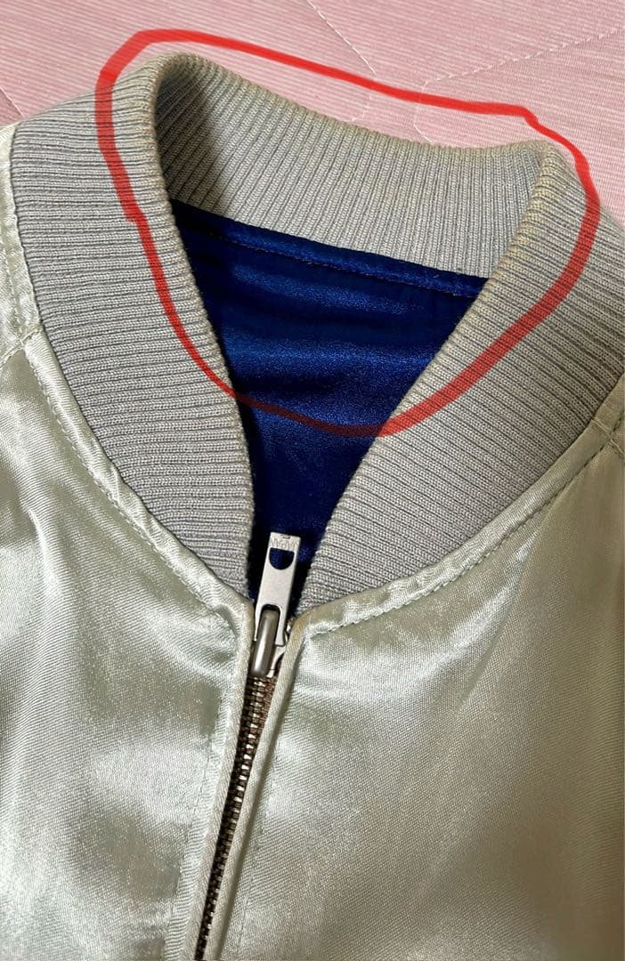 完全受注生産】女王蜂 オリジナルスカジャン「氷山孔雀」 サイズXL