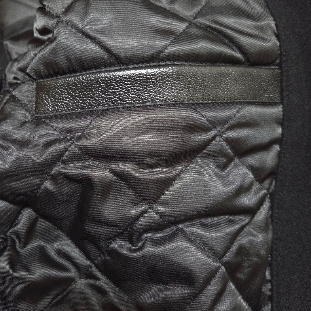 新品】STUSSY GLOBE VARSITY JACKET ブラック S - メルカリ