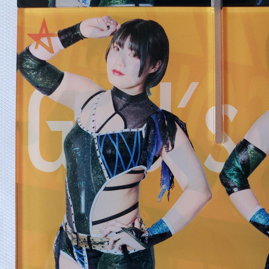 女子プロレス スターダム 壮麗亜美 立体アクリルスタンド - メルカリ