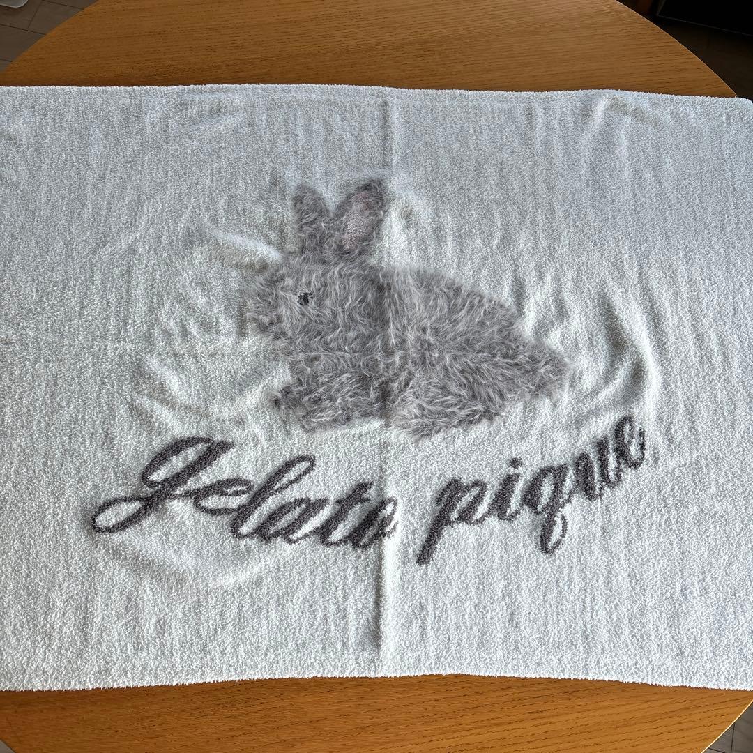 gelato pique ベビモコラビットジャガードブランケット - メルカリ