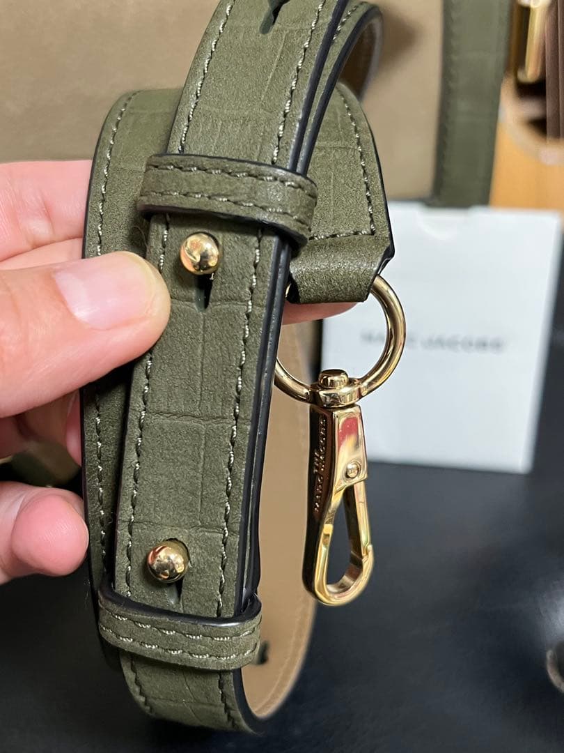 MARC JACOBS オリーブグリーン ショルダーバッグ