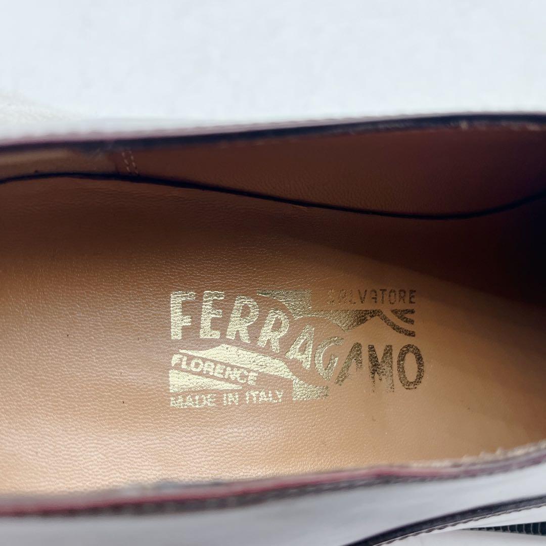 シューツリー付✨極美品✨サルヴァトーレフェラガモ ストレートチップ