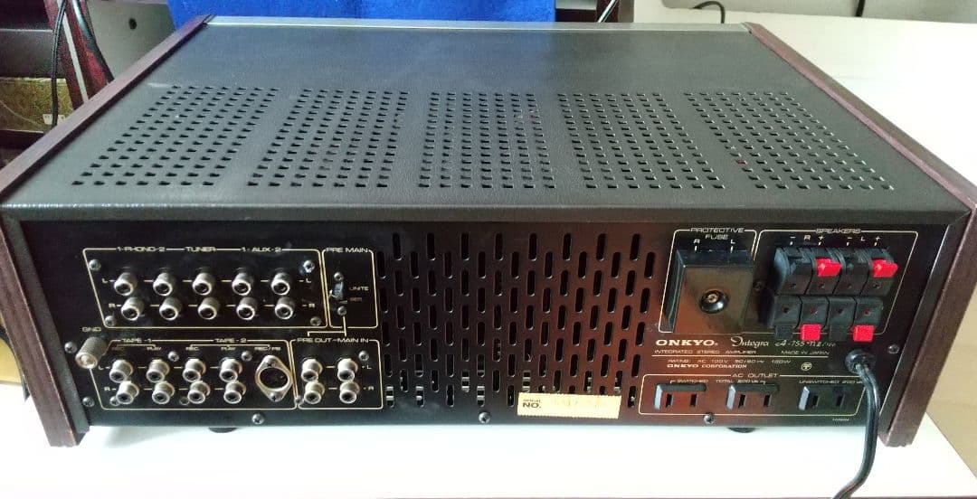 プリメインアンプ ONKYO Integra A-755nII /100 - メルカリ
