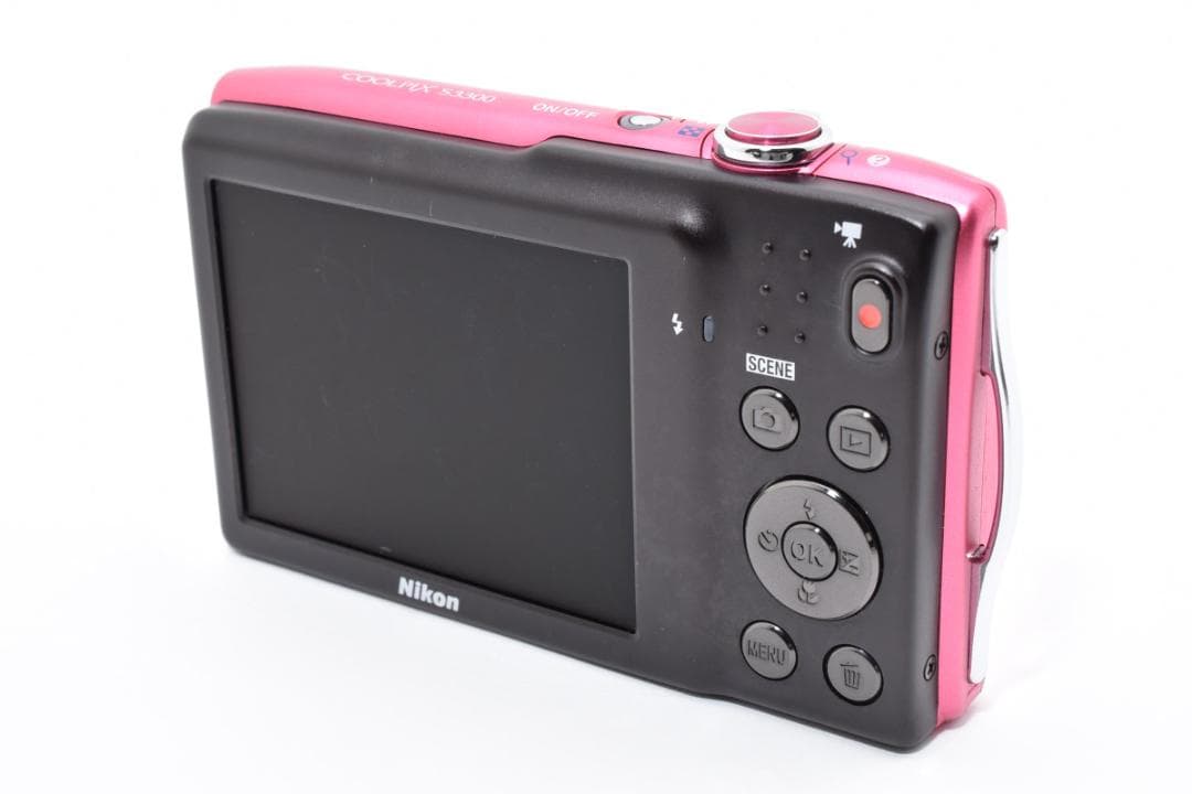 《 美品 》 ニコン　Nikon COOLPIX S3300 ピンク　元箱あり