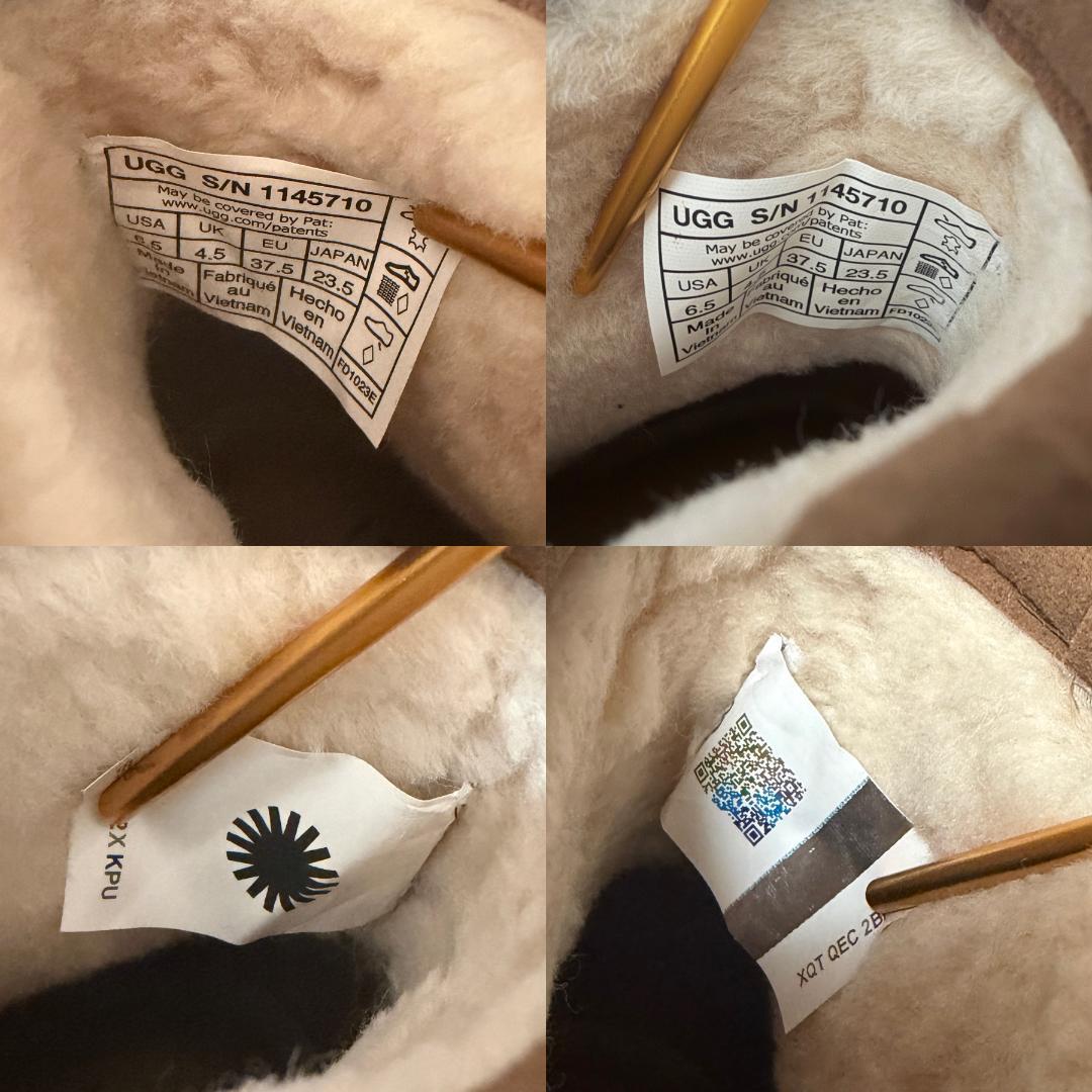 【美品】UGG W ROOKLYN SUNBURST 23.5cm