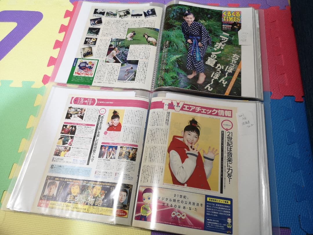 篠原ともえ(1冊200円計算)137冊分292ページ切り抜きしファイリング済み