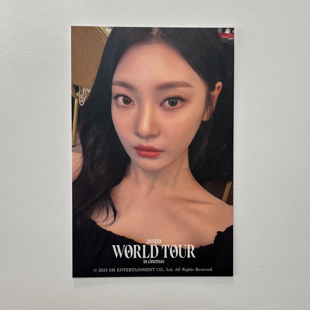 aespa 映画 トレカ ムビチケ 特典 ニンニン NingNing - メルカリ