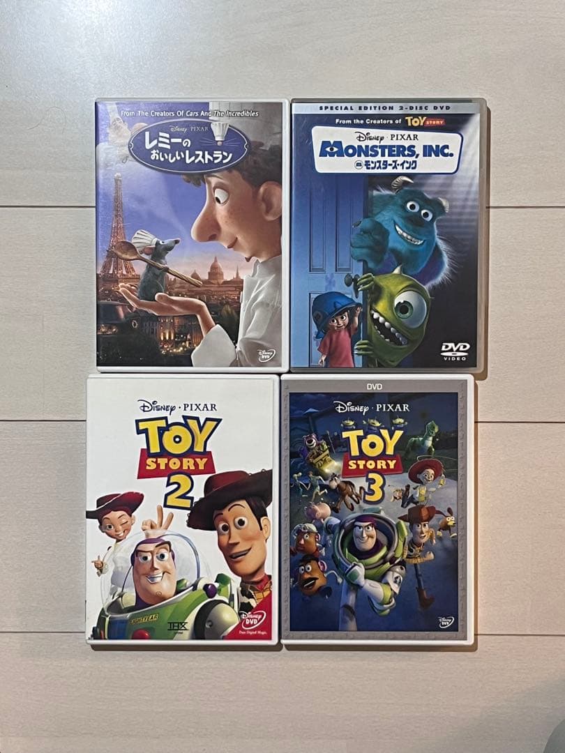 ディズニー ピクサー DVDセット Disney PIXAR - メルカリ