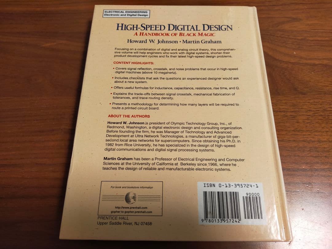 HIGH-SPEED DIGITAL DESIGN: A HANDBOOK OF - メルカリ