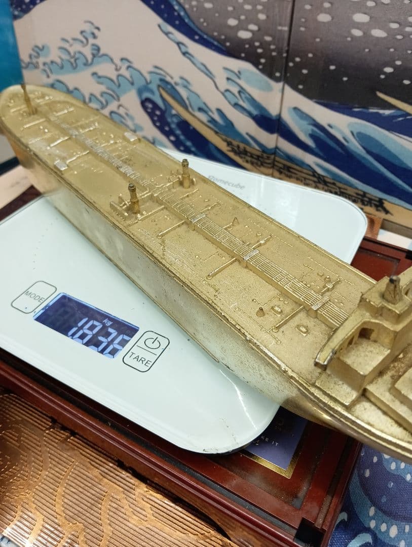 グロブティックトーキョータンカー1973年当時物金属製模型オブジェ