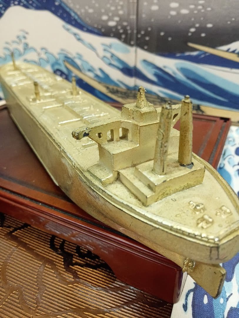 グロブティックトーキョータンカー1973年当時物金属製模型オブジェ