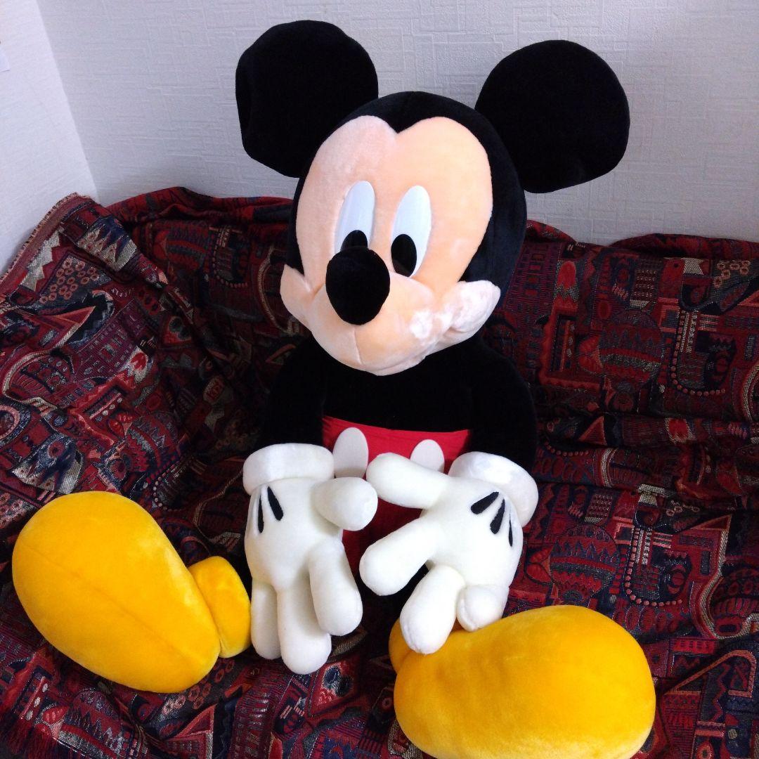 ミッキーマウス ぬいぐるみ特大 サイズ - メルカリ