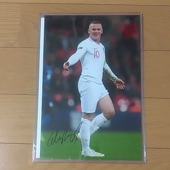 ウェイン・ルーニー(イングランド代表)直筆サイン入りフォト証明書付き 楽天市場】ウェイン・ルーニー 直筆サイン入りフォト イングランド代表