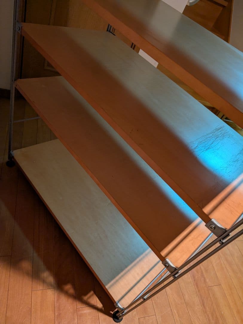 《送料込》無印良品 ユニットシェルフ シェルフ付