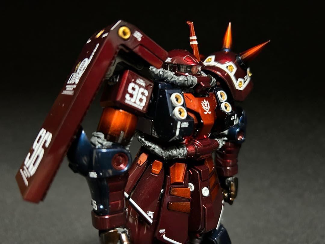 MG サイコザクver.ka キャンディーグラデーション全塗装済み完成品