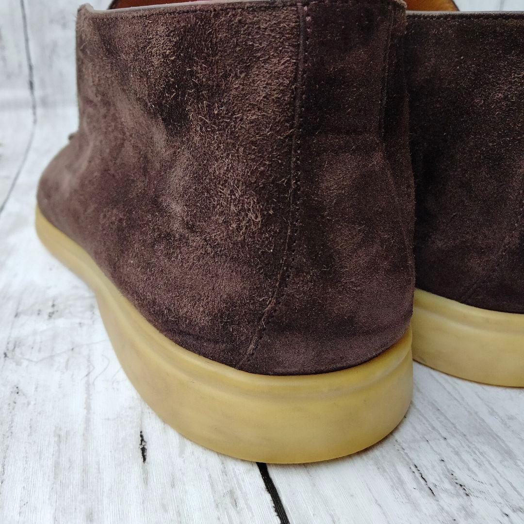 ロロピアーナ【希少】スウェードレザーシューズ　28.5cm　スリッポン　モカシン