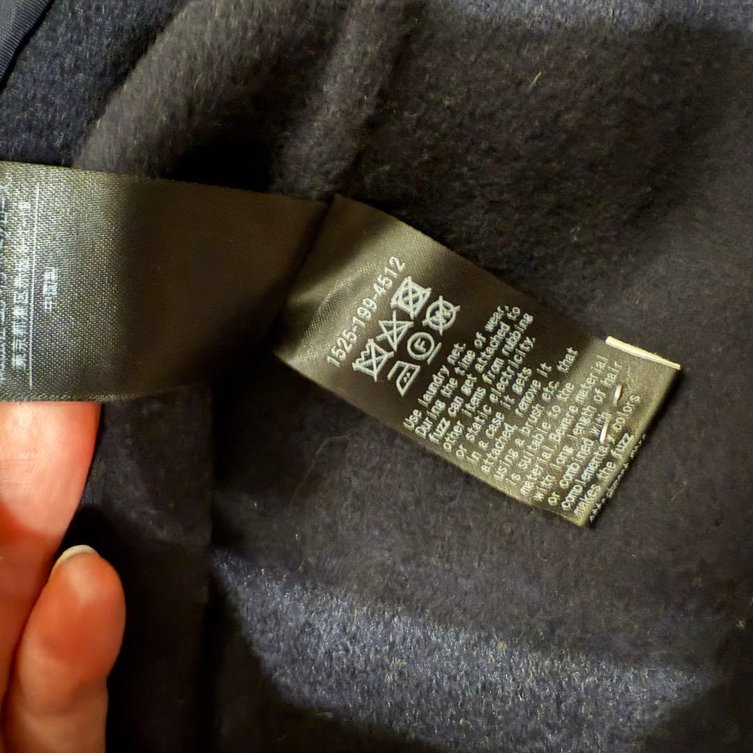 超美品 完売品23AW ユナイテッドアローズ リバー ミドル ピーコート36