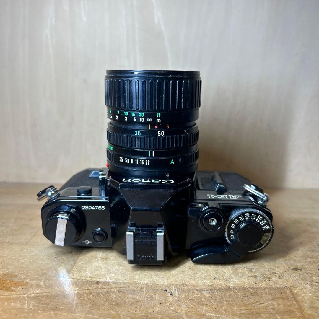 Canon AE-1 +FD35-70 f3.5-4.5 鳴きなし完動美品