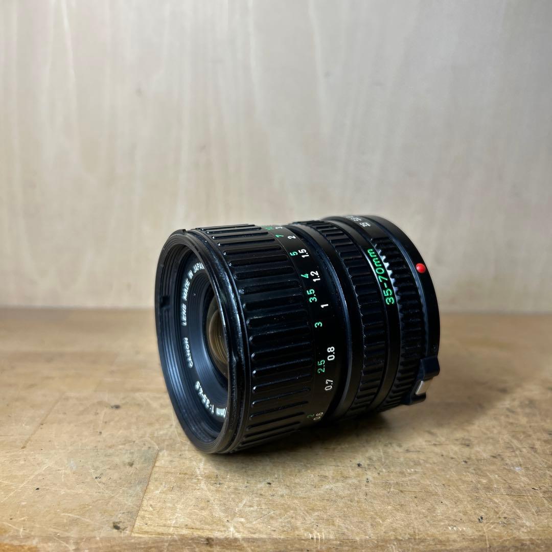 Canon AE-1 +FD35-70 f3.5-4.5 鳴きなし完動美品