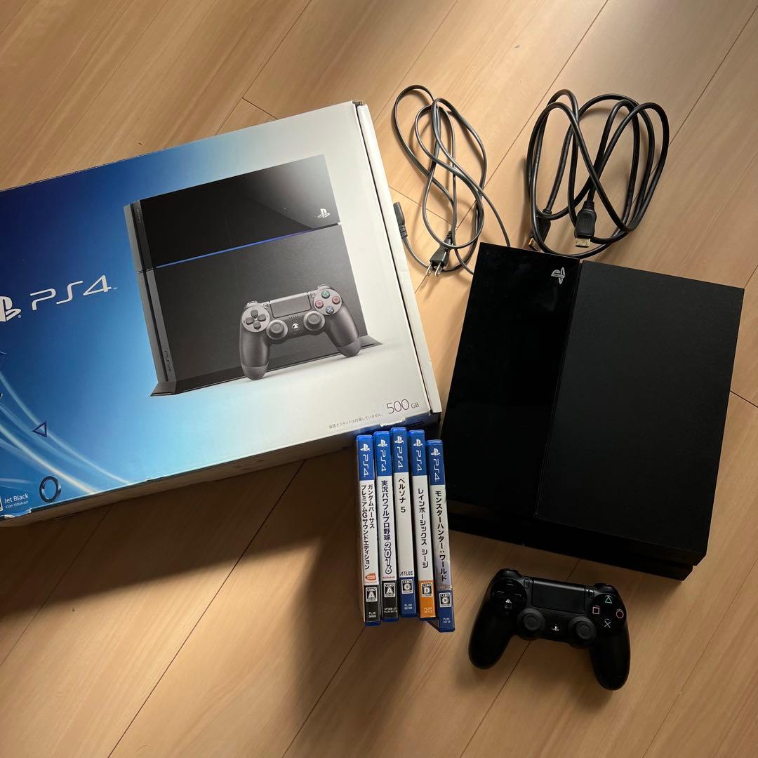 【最短当日発送】プレステ4 CUH-1100AB01 Amazon.co.jp: PlayStation 4 ジェット・ブラック 500GB (CUH-1100AB01