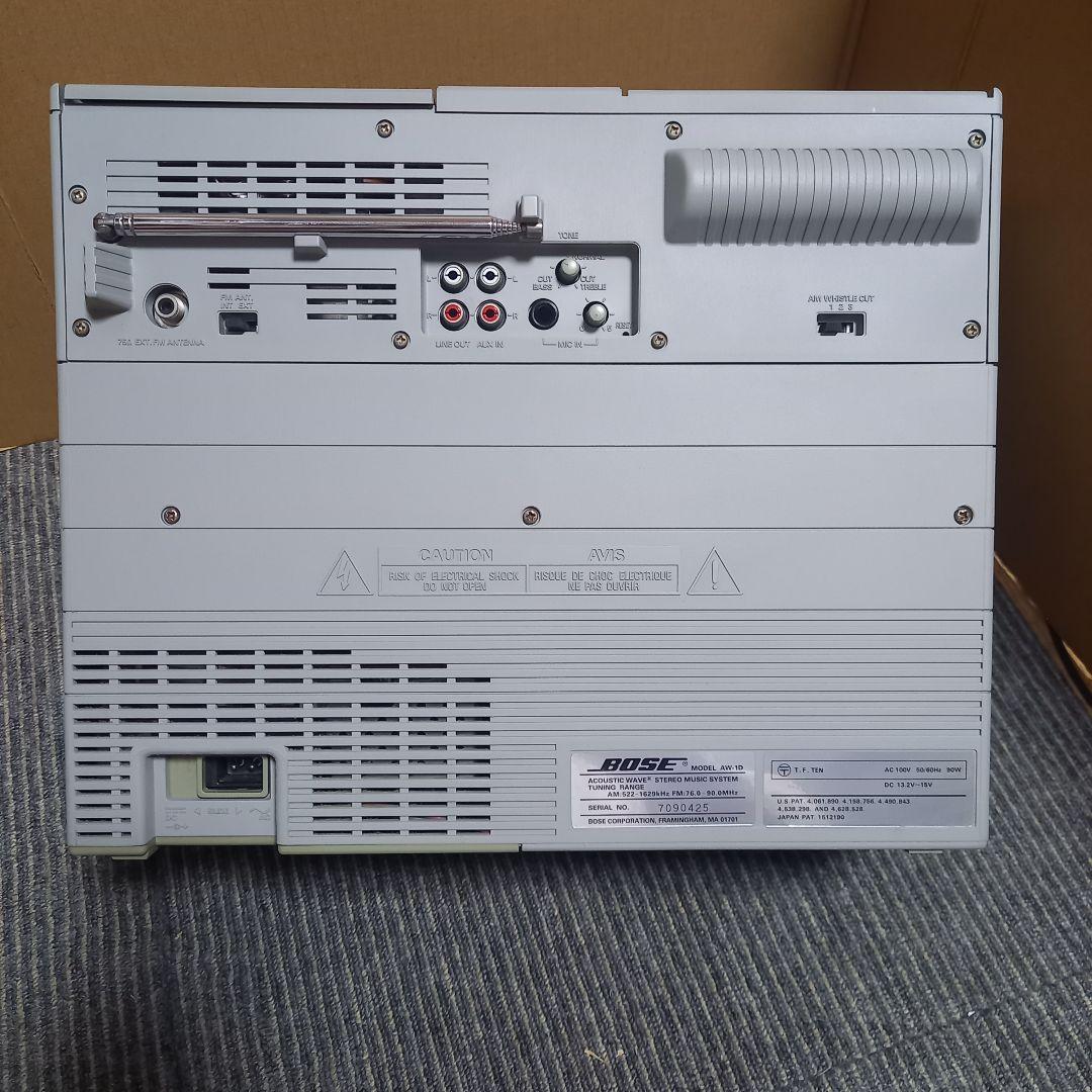 BOSE AW-1D(A) 完動美品 ピックアップ動作好調 保護カバー - メルカリ