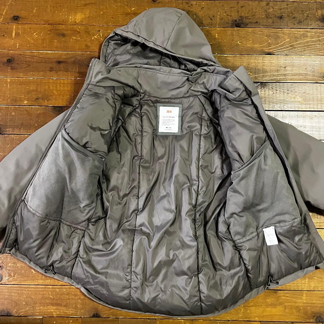 WIND AND SEA LEVEL7 ダウンジャケット ウィンダンシー S - メルカリ