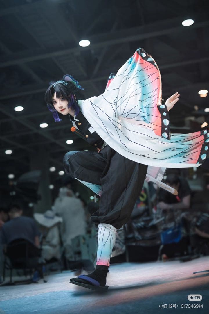 鬼滅の刃 コスプレ衣装セット 胡蝶しのぶコスプレ 新品 大人サイズ