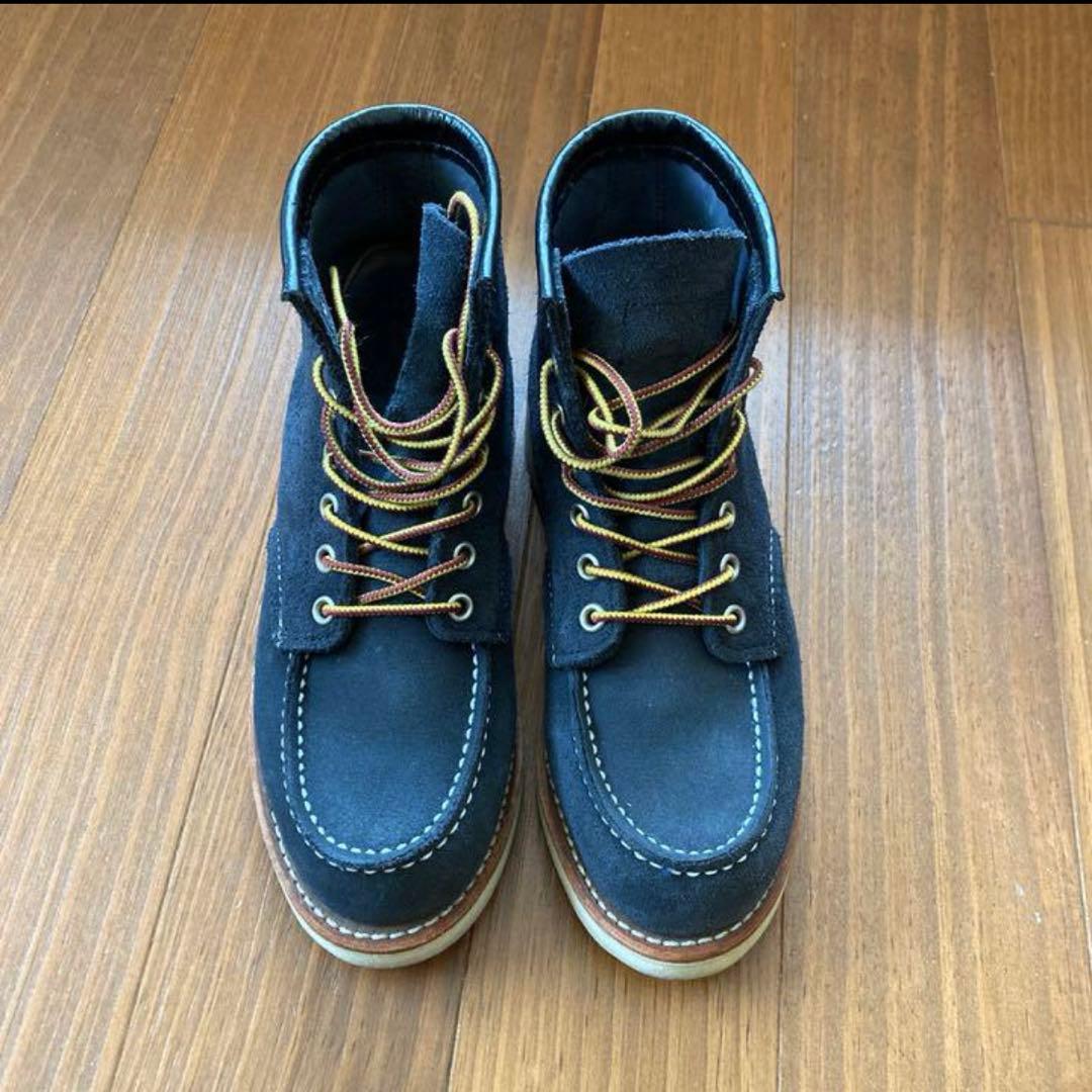 BEAMS別注 レッドウィング ネイビー スエード アイリッシュセッター