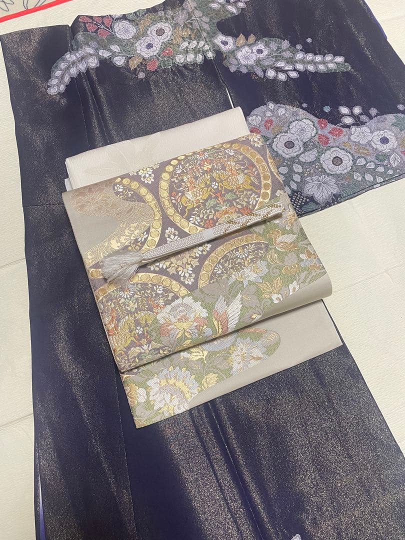 訪問着フルセット 辻ヶ花 金彩 絞り 金通し きものやまと - メルカリ