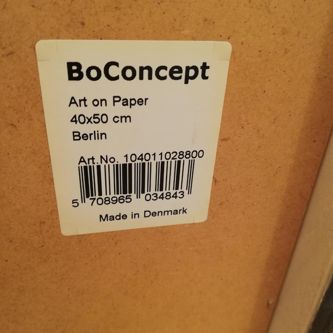 ♤Boconcept/ボーコンセプト アートプリント 「ベルリン」 - メルカリ
