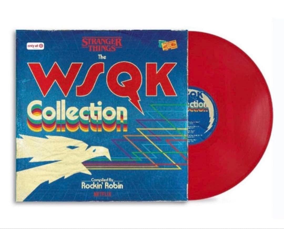 US限定 ストレンジャーシングス WSQK レコード コレクション 海外限定 US限定 ストレンジャーシングス WSQK レコード コレクション 海外限定