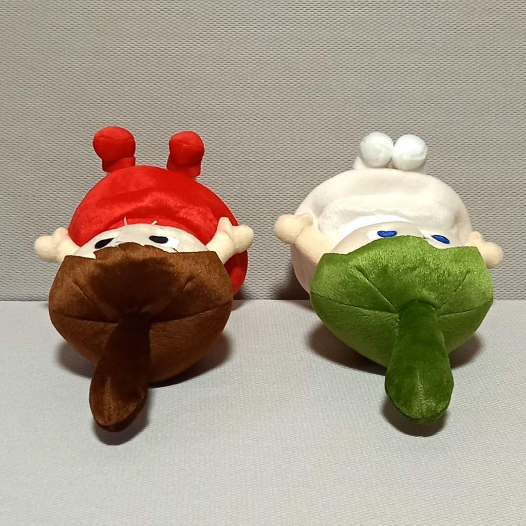 非売品】ベルコ ベルちゃん ルコちゃん おすわり ぬいぐるみ 2体セット