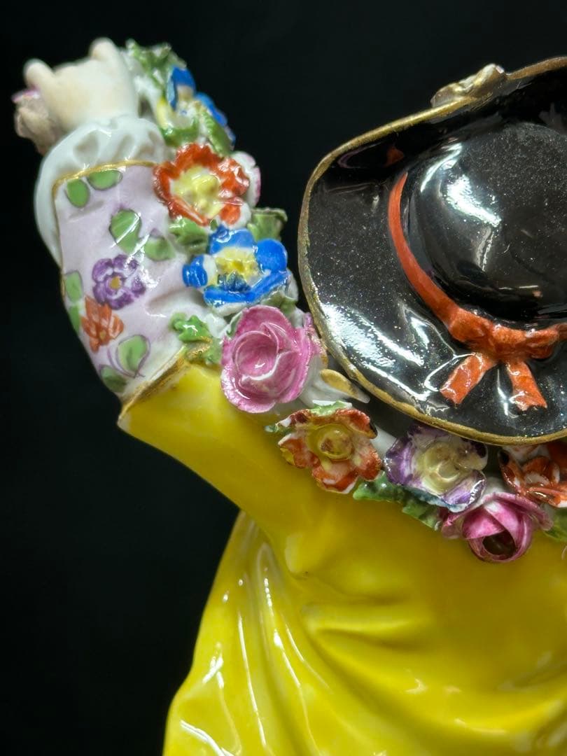 マイセン ガーデナーの恋人たち 高さ17cm トエカ 東ゆ7-0317⭐︎2F