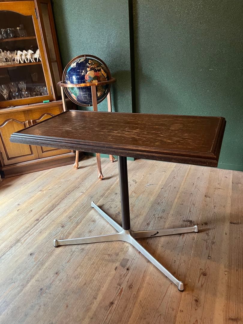 くぬ ＊②カフェテーブル1〜2人 サイドテーブル 喫茶店 昭和レトロ Amazon｜PonyLes カフェテーブル 喫茶店用テーブル レトロ 天然木