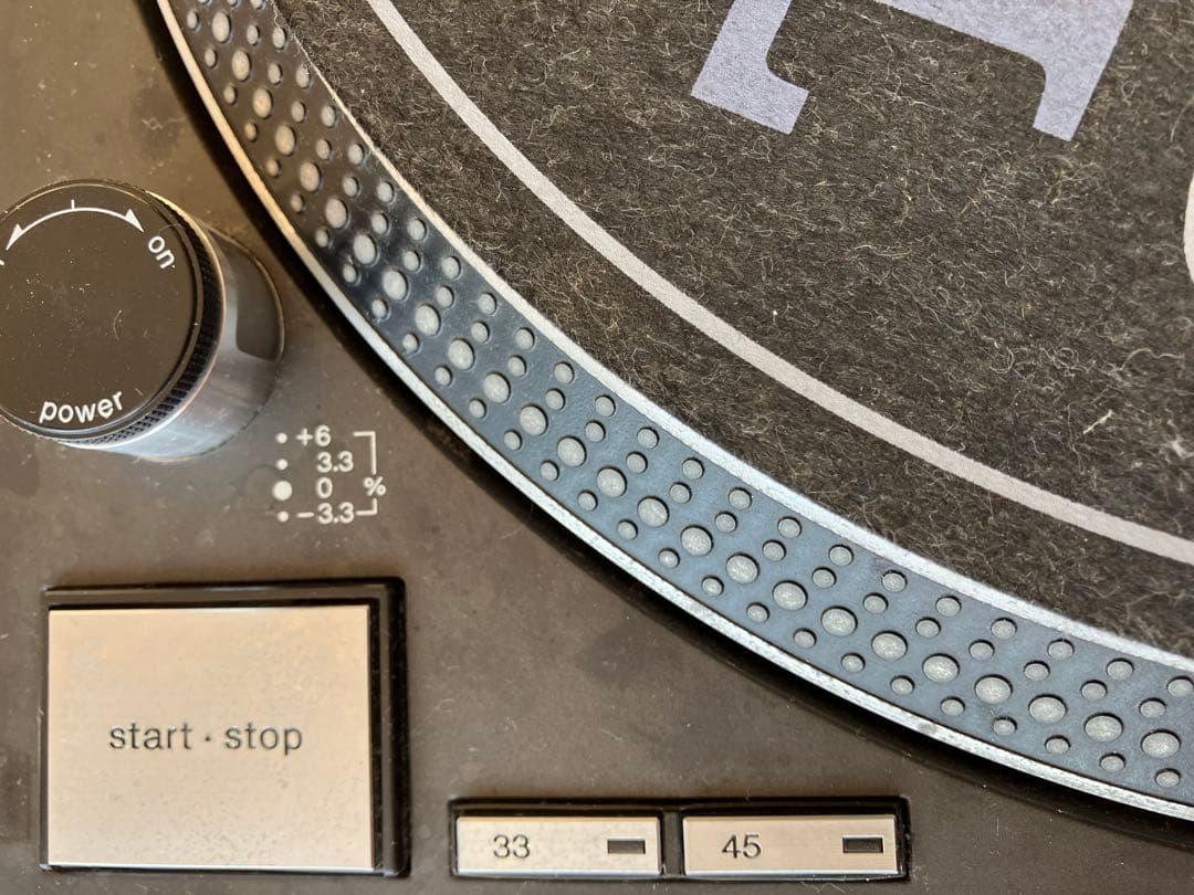 Technics SL-1200MK3 ターンテーブル針SHURE M44-7付 - メルカリ