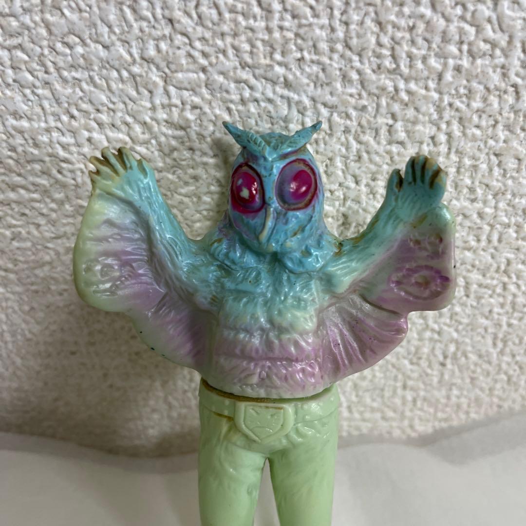 ⚠️超激レア・当時物仮面ライダードクガンダー（成虫）珍色水色旧バンダイ