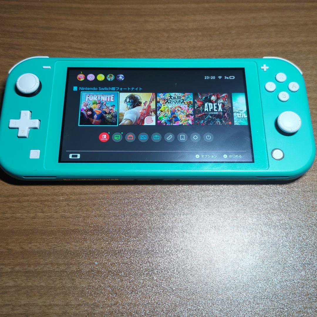 Nintendo Switch Lite ターコイズ 動作確認済み Nintendo Switch Lite