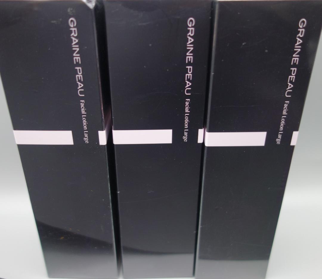 グレーヌ・ポー　フェイシャルローション　ラージ　180ml ×3個 グレーヌ・ポー フェイシャル ローション｜ベネシード オンラインショップ