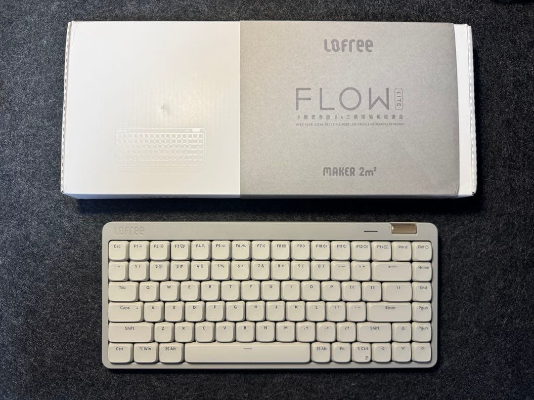 lofree flow lite キーボード 本体 Lofree Flow Liteレビュー｜コスパ抜群でライトとは言えない充実した