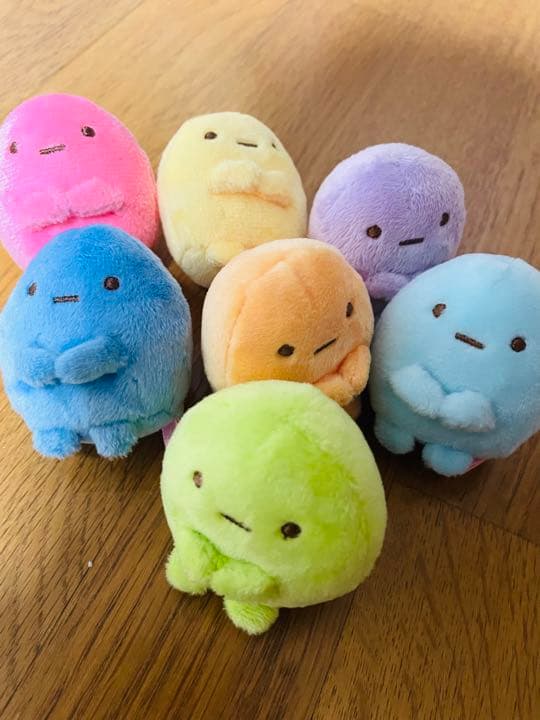 限定品！すみっコぐらし 7周年 たぴおか レインボー シーンぬいぐるみ