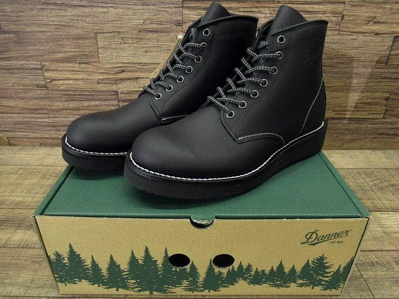 専用 日本製 ダナー ミルバスター 撥水レザー ワーク ブーツ 黒 26.5