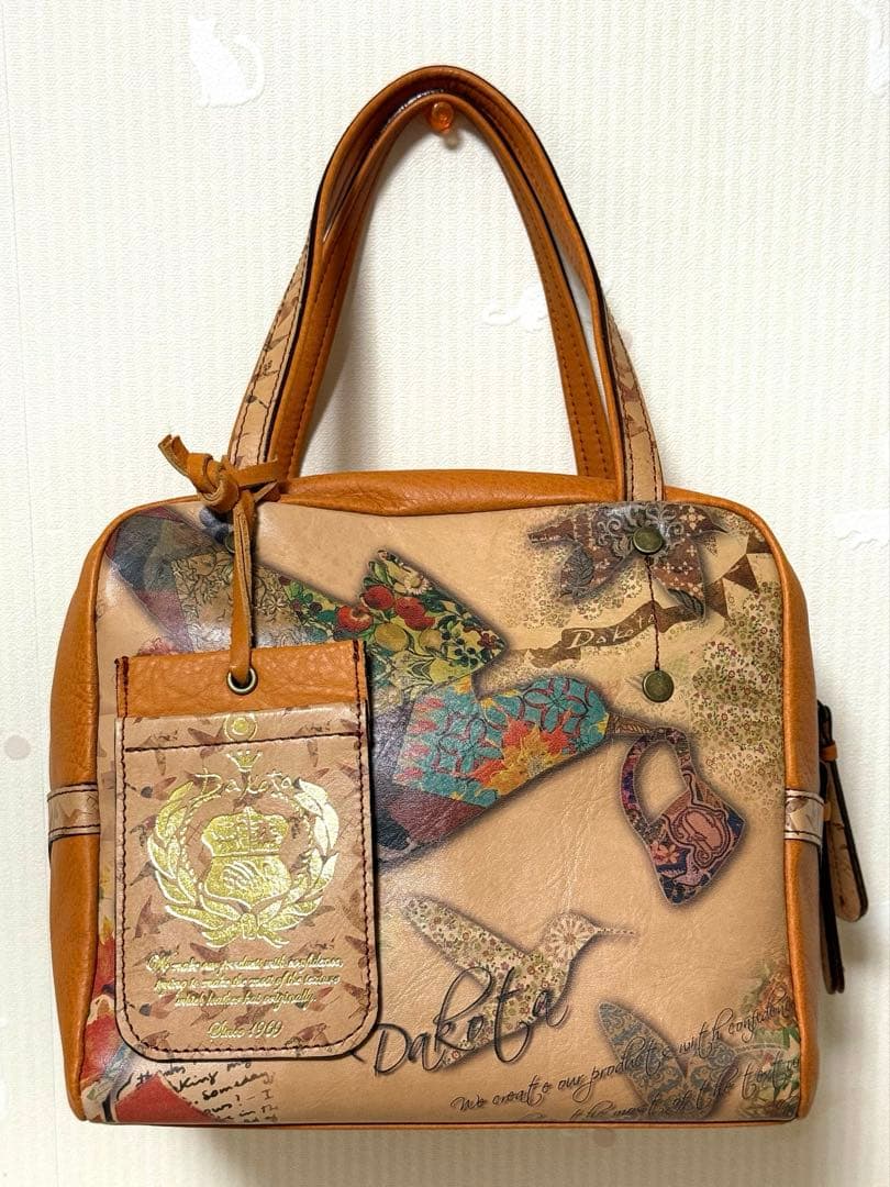 Dakota 50周年記念 チーレザー ハンドバッグ - メルカリ