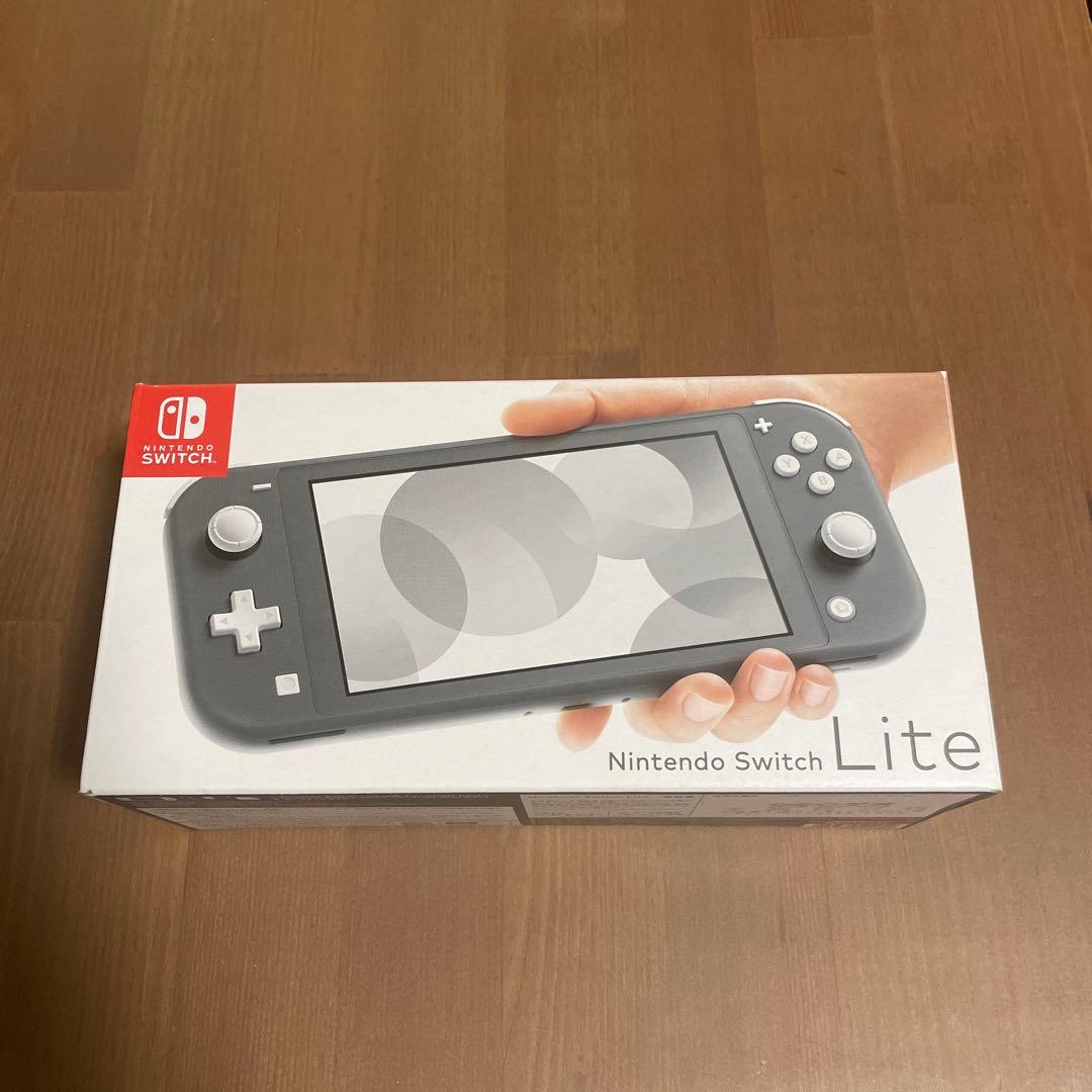 美品 箱あり】Nintendo Switch Lite グレー