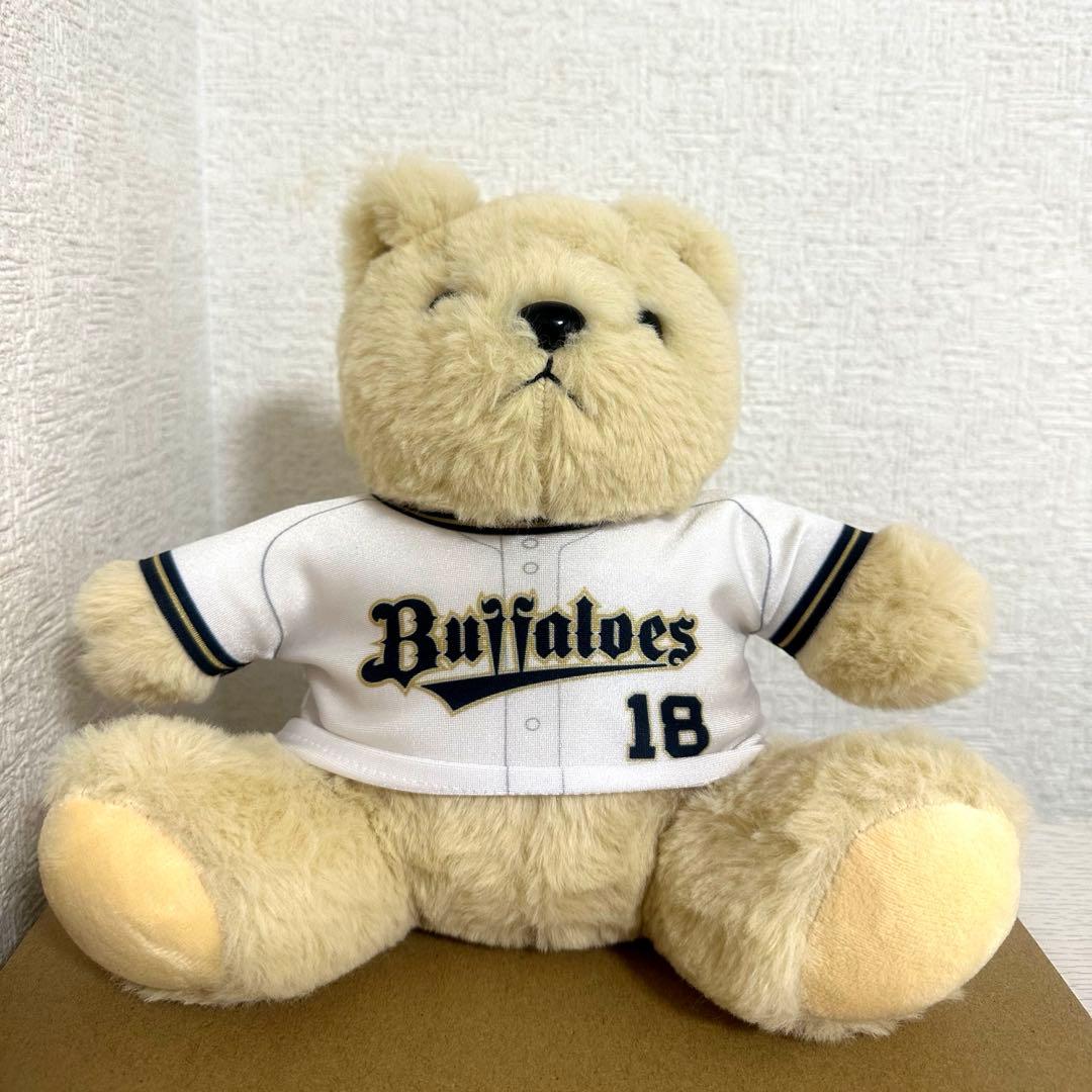 オリックス・バファローズ 山本由伸 ぬいぐるみ ベア YAMAMOTO 18