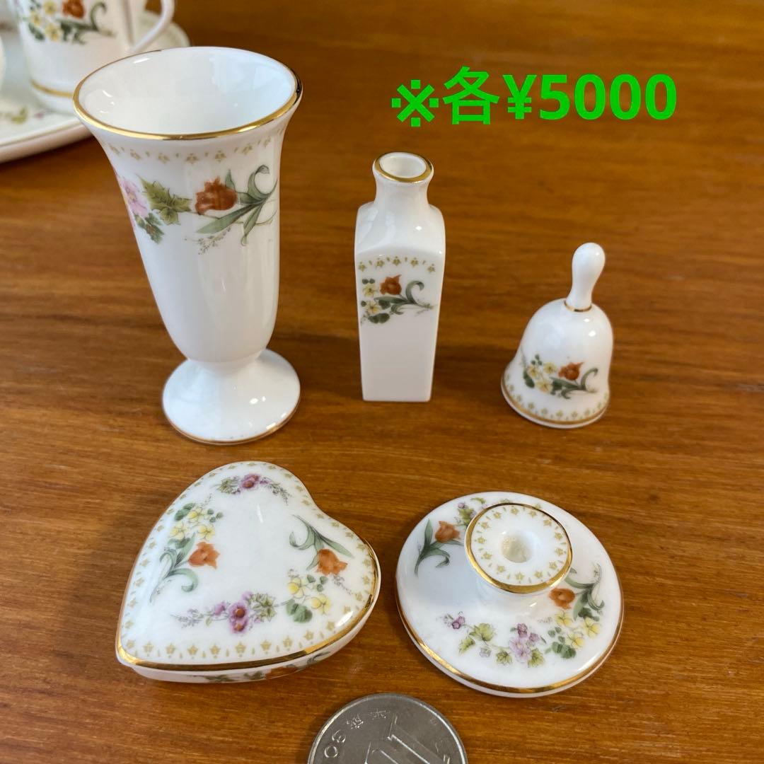 ウェッジウッド ミラベル ミニチュア ティーセット コーヒーセット