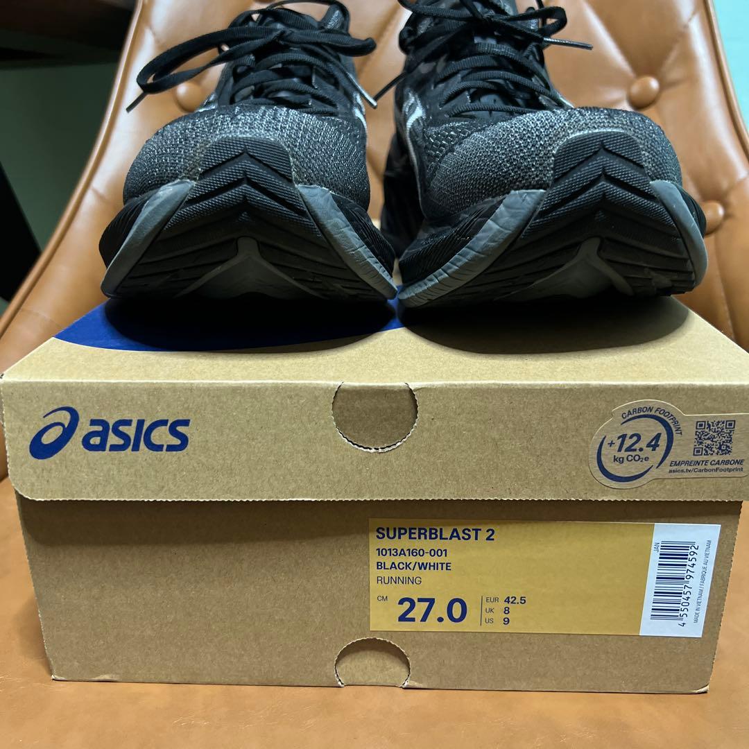 asics SUPERBLAST2 27.0cm スーパーブラスト2